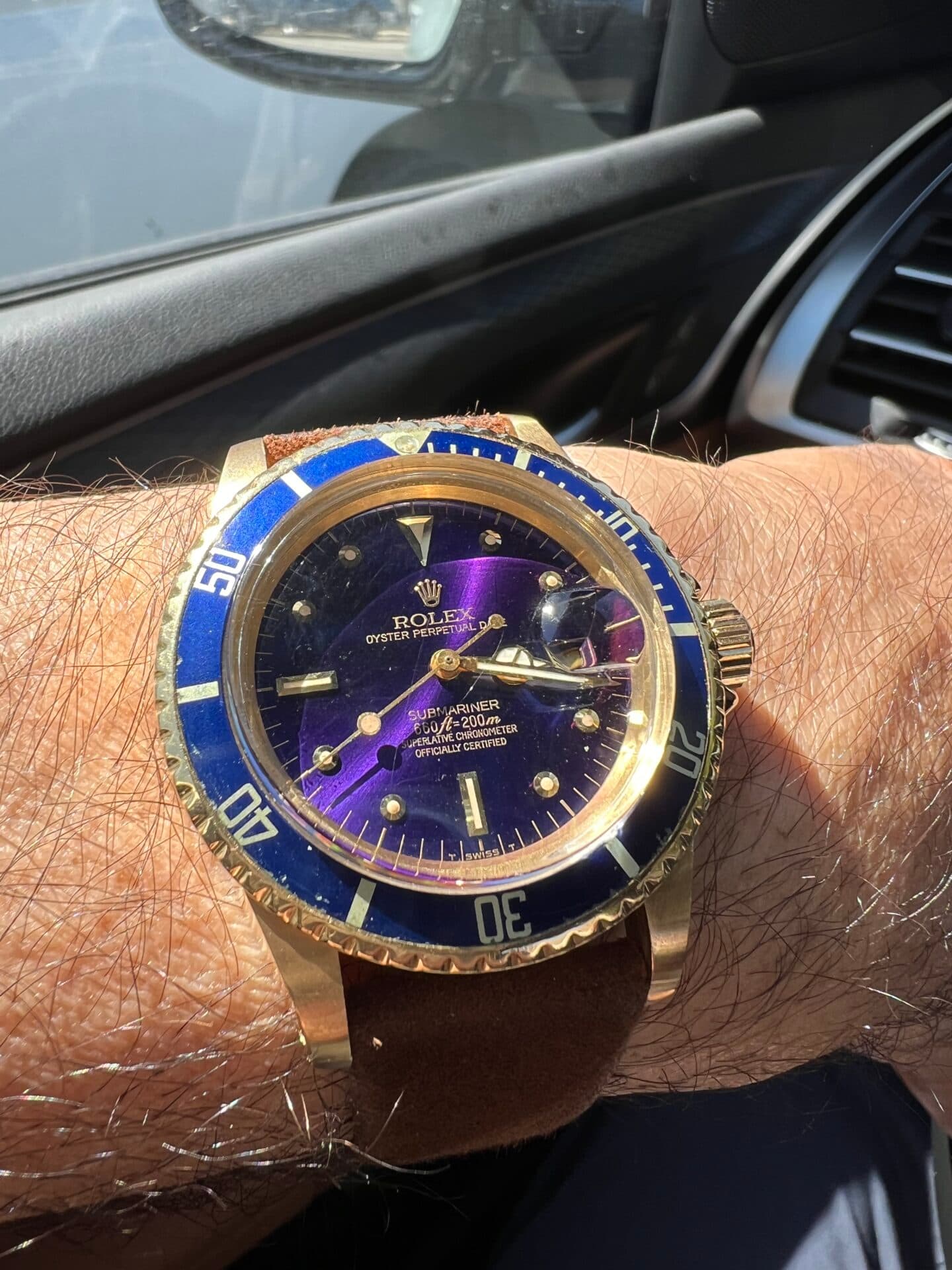 Rolex Submariner "1680" oro "nipple dial"